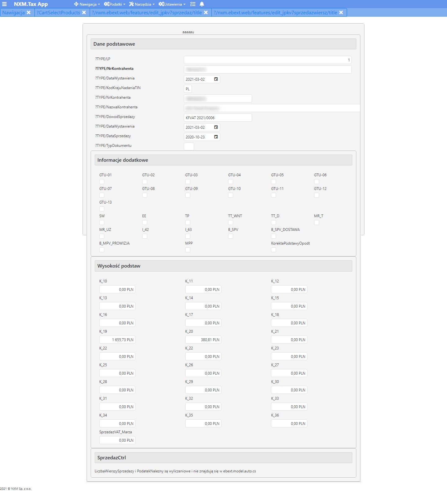 NxmTax_Jpk-V7_FakturaSprzedKlient1EdytOKNO