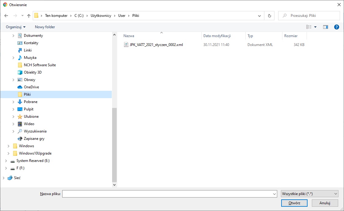 NxmTax_Jpk-V7_ImportPlikZrodloOKNO